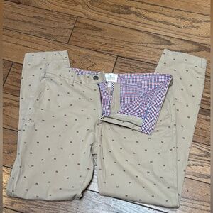 Crab print Chinos-Con.struct
36x31